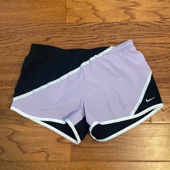 Nike Pants - Nike running dri-fit shorts black and purple